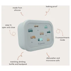 Kidzroom Broodtrommel Lovely Lunch Voertuigen