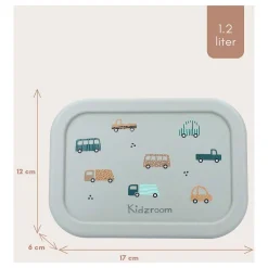 Kidzroom Broodtrommel Lovely Lunch Voertuigen