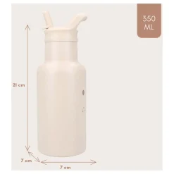 Kidzroom Drinkfles Sweet Sips Teddybeer, 350ml