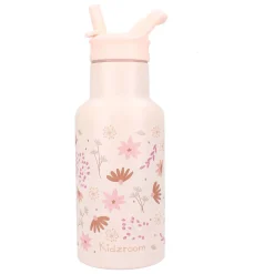 Kidzroom Drinkfles Sweet Sips Bloemen, 350ml