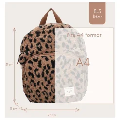 Kidzroom Rugzak Beary Excited Panterprint