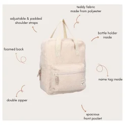 Kidzroom Rugzak Berlin Soft Whispers Beige