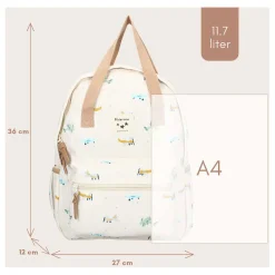 Kidzroom Rugzak Lille Small Talk Vliegtuigen