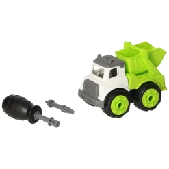 Kiepwagen met Schroefbare Wielen - Groen