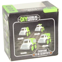 Kiepwagen met Schroefbare Wielen - Groen