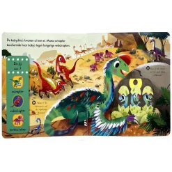 Kijk en Ontdek! - Bij De Dino's Flapjesboek