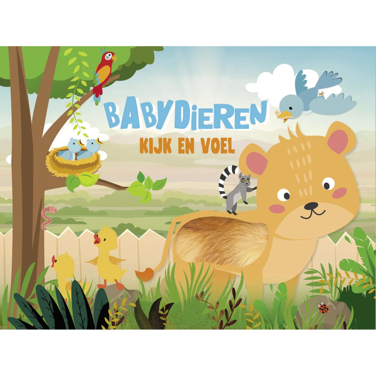 Kijk en voel - Babydieren