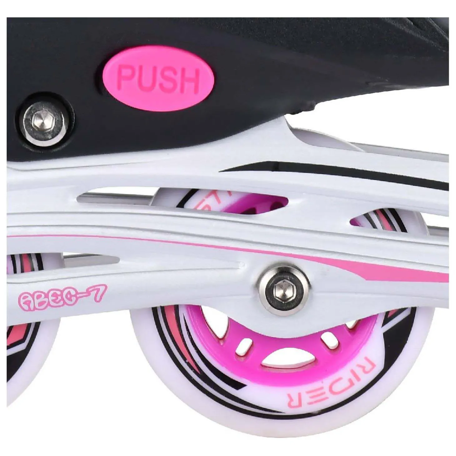 Kinder Skeelers Roze/Grijs, maat 29-32