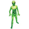 Kinderkostuum Alien Groen, 4-6 jaar