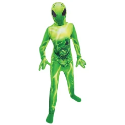 Kinderkostuum Alien Groen, 4-6 jaar