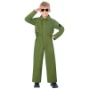 Kinderkostuum Jumpsuit Piloot, 4-6 jaar