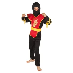 Kinderkostuum Ninja Meester, 7-9 Jaar