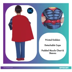 Kinderkostuum Superman Classic, 4-6 jaar