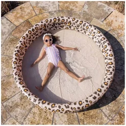 Kinderzwembad Beige Panterprint, 150cm
