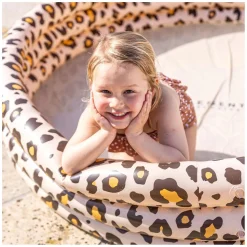 Kinderzwembad Beige Panterprint, 150cm