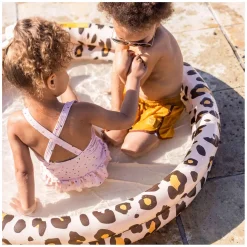 Kinderzwembad Beige Panterprint, 150cm