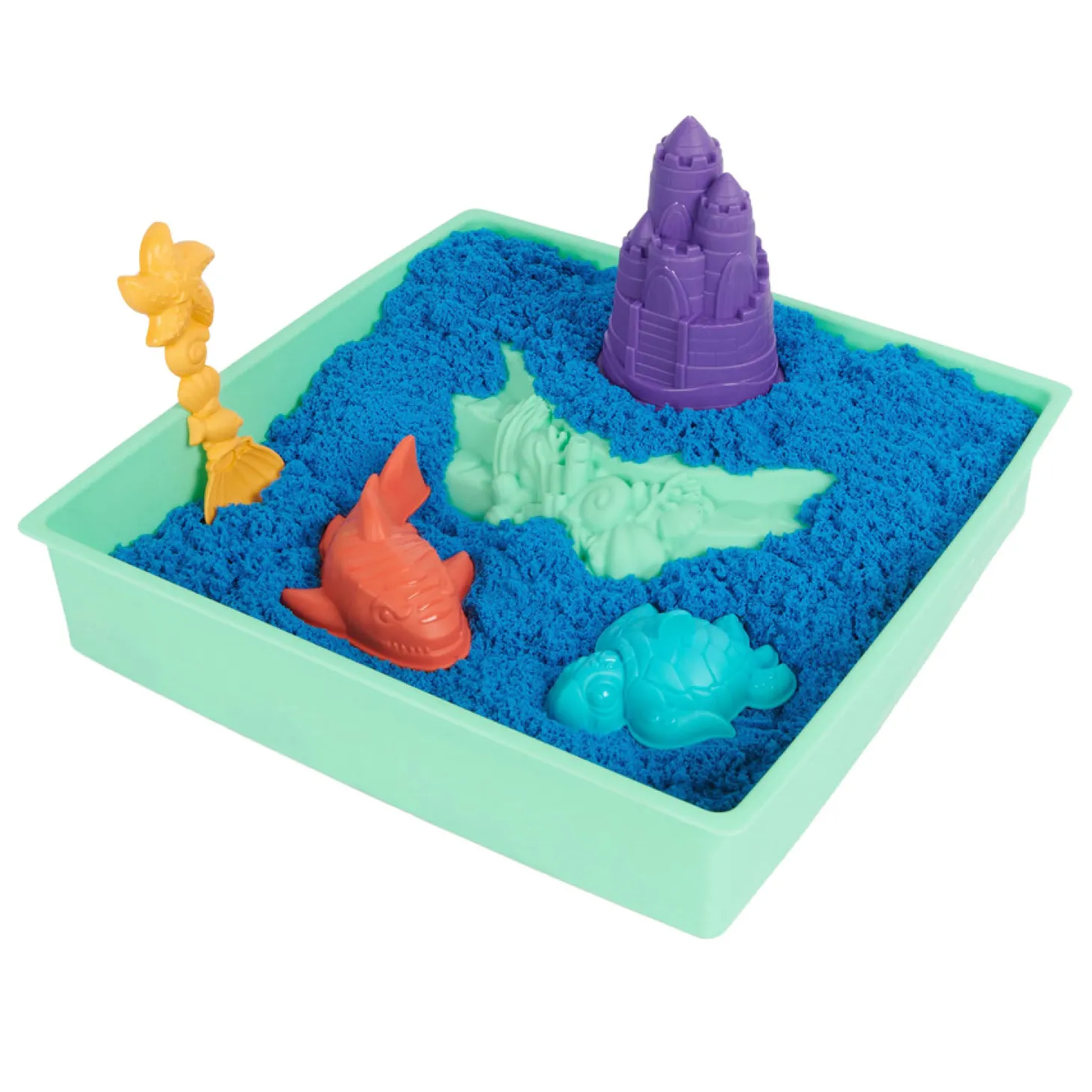 Kinectic Sand Box Blauw Speelset