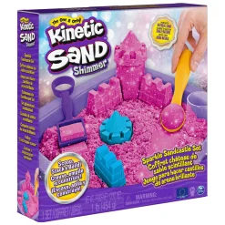 Kinetic Sand - Shimmer Zandkasteel Set Roze, 453gr.