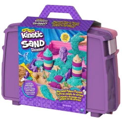 Kinetic Sand - Zeemeerminnen Speelset met Opbergkoffer