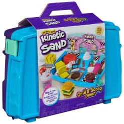 Kinetic Sand Snackbar Speelset in Koffer