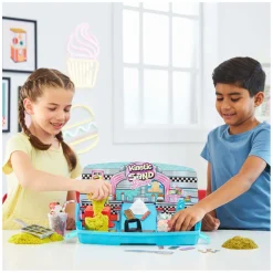 Kinetic Sand Snackbar Speelset in Koffer