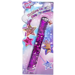 Klaparmband met Pailletten