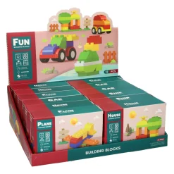 Kleine Blokjes Bouwset - 12st.