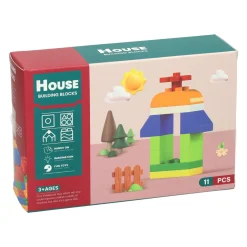Kleine Blokjes Bouwset - 12st.