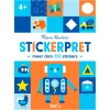 Kleine Kleuters Stickerpret Robot 4+