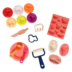 Kleiset Dieren Wereld - 6 Kleipotjes