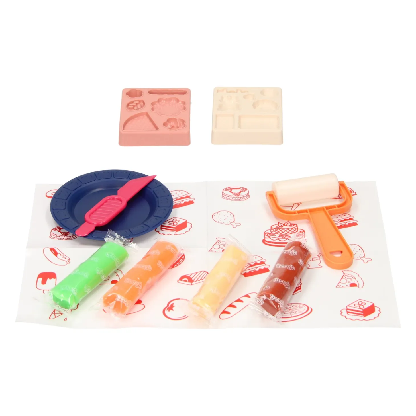 Kleiset Eten Lekkernijen - 4 Kleuren Klei