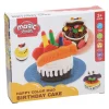 Kleiset Eten Verjaardagstaart - 4 Kleuren Klei