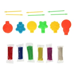 Kleiset in Opbergbox Lolly's Maken - 6 Kleuren Klei