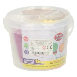 Kleiset in Opbergbox Lolly's Maken - 6 Kleuren Klei