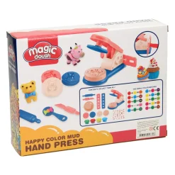 Kleiset met Klei Pers - 4 Kleuren Klei