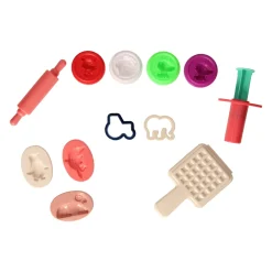 Kleiset met Wafelijzer - 4 Kleipotjes