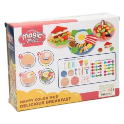 Kleiset Ontbijt - 5 Kleuren Klei