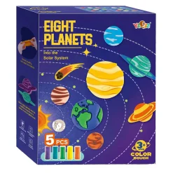 Kleiset Planeten Kleien - 5 Kleuren Klei