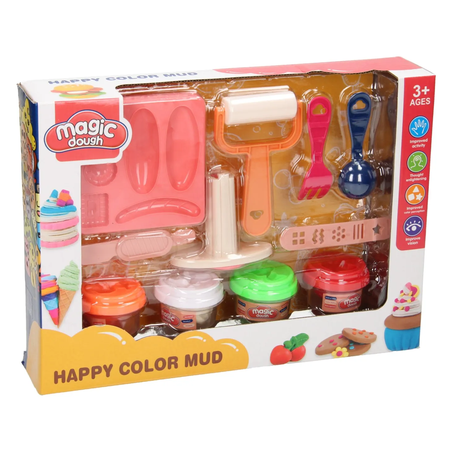 Kleiset Sandwich - 4 Kleipotjes