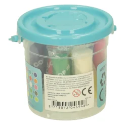 Kleisetje in Ton - 9 Kleuren Klei - 13dlg.