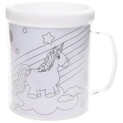 Kleur je eigen Beker Eenhoorn