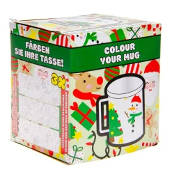 Kleur je eigen Mok Kerst