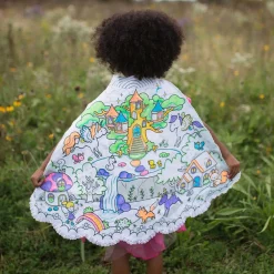 Kleur je eigen Prinsessen Cape + 6 Markers, 4-7 jaar
