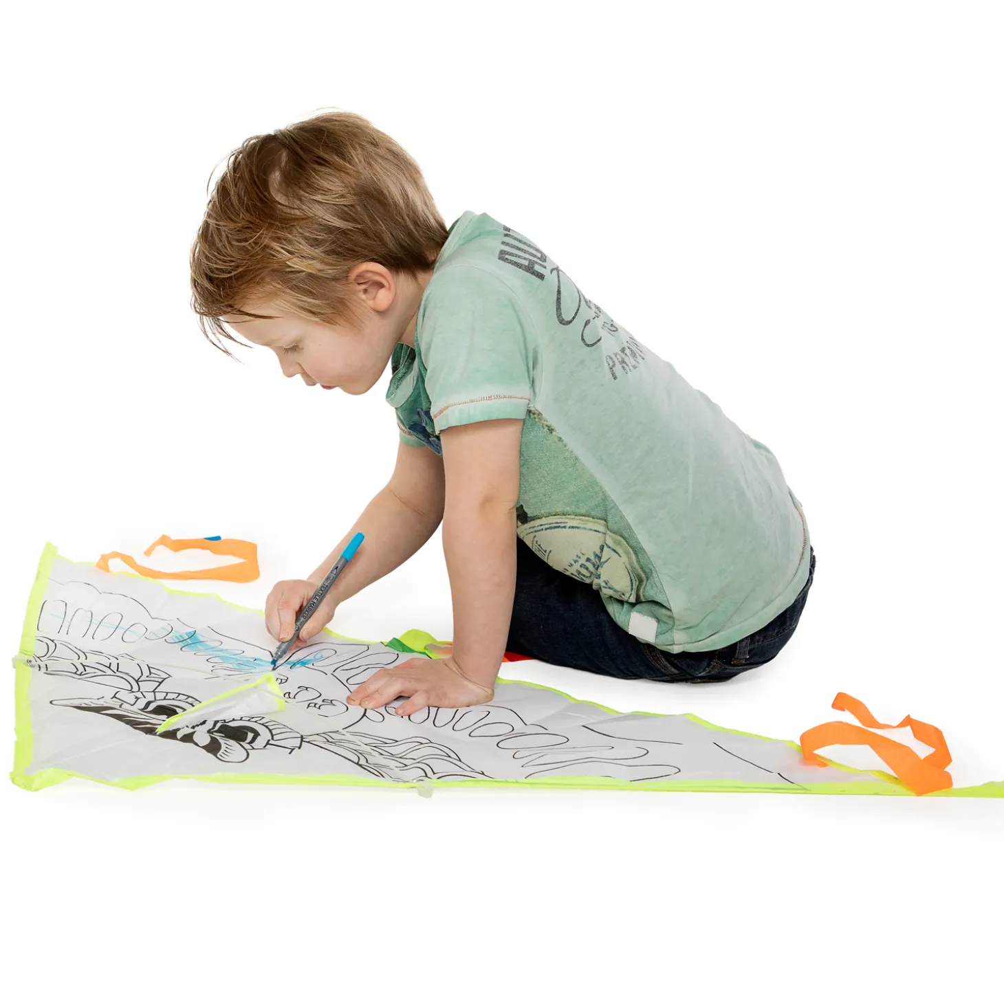 Kleur je eigen Vlieger - Adelaar