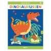 Kleurblok Dinosaurussen 5+