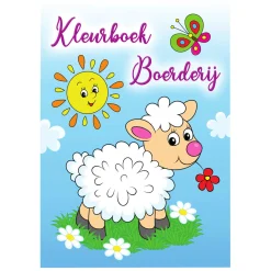 Kleurboek Boerderij, 96 pagina's