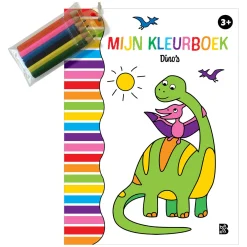 Kleurboek met Potloodjes - Dinosaurussen