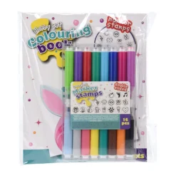 Kleurboek met Stempelstiften, 16st