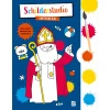 Kleurboek met Verfpalet en Penseel Sinterklaas