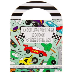 Kleurboekje met Stickers Voertuigen